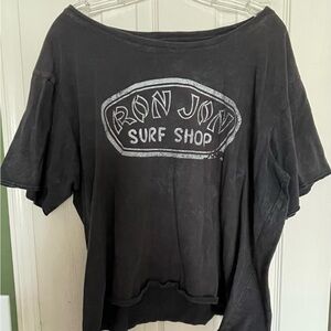 Black Women's Crop Top